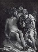 Paolo  Veronese Pieta oil on canvas